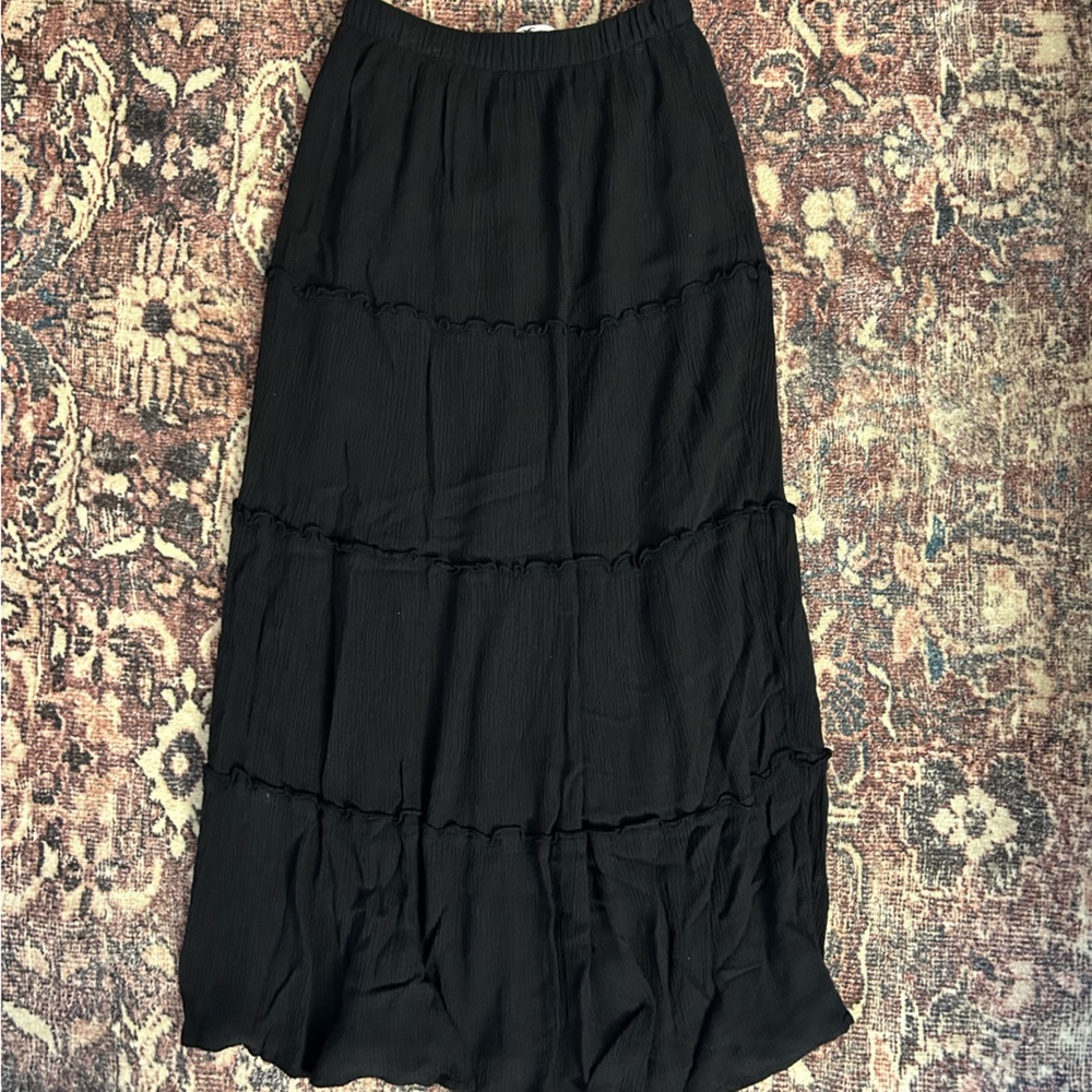 Hollister Black High-Waisted Skirt